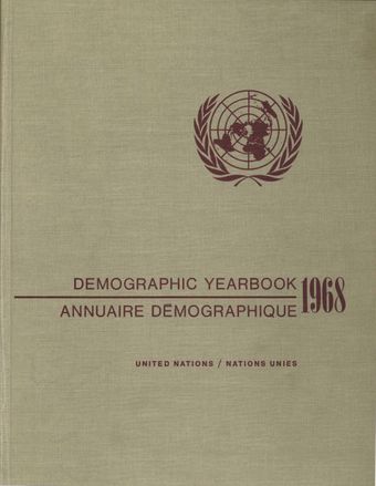 image of United Nations Demographic Yearbook 1968