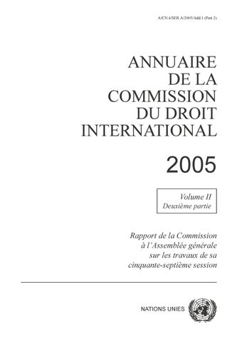 image of Fragmentation du droit international: difficultés découlant de la diversification et de lexpansion du droit international