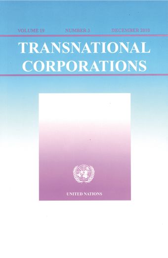 Transnational Corporations, December 2010