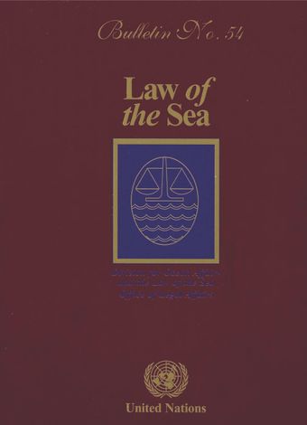 image of Law of the Sea Bulletin, No. 54