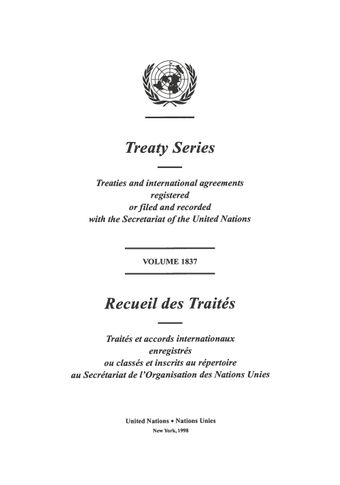 image of Treaty Series 1837
