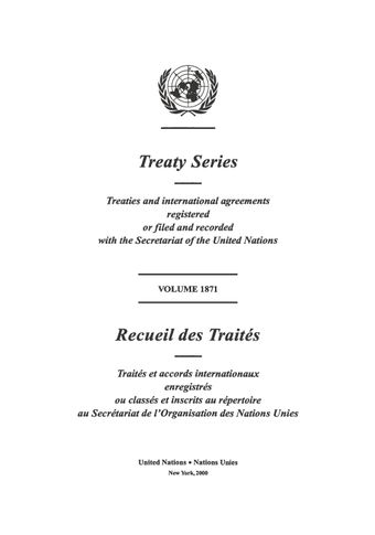 image of Treaty Series 1871