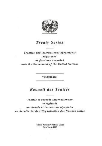 image of Treaty Series 2121