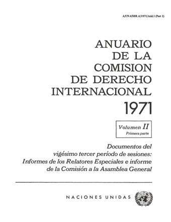 image of Lista de documentos del 23.° período de sesiones que no se reproducenen en el volumen II