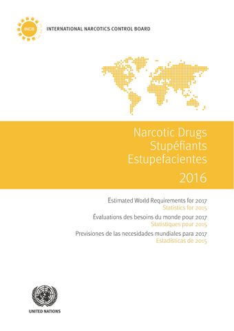 image of Offre de matières premières opiacées et demande d’opiacés à des fins médicales et scientifiques