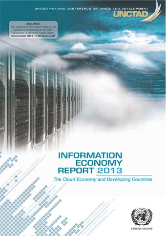 image of Information economy report 2013