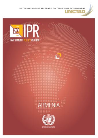 image of Investment Policy Review - Armenia