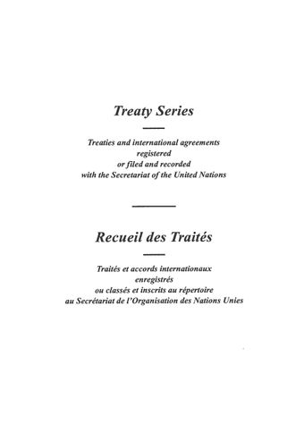 image of Treaty Series 1898