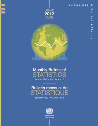 image of Bulletin Mensuel de Statistique, Juin 2012