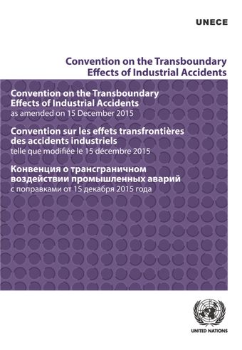 image of Convention on the Transboundary Effects of Industrial Accidents