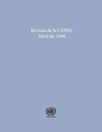 Revista de la CEPAL No. 58, Abril 1996