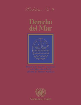 Derecho del Mar Boletín, No. 9