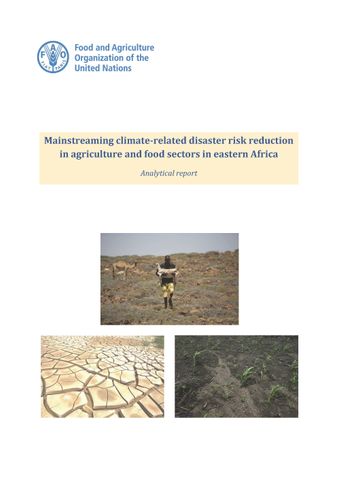 image of Mainstreaming Climate-Related Disaster Risk Reduction in Agriculture and Food Sectors in Eastern Africa