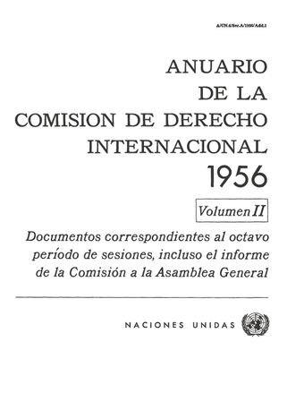image of Informe de la comisión de derecho internacional a la asamblea general