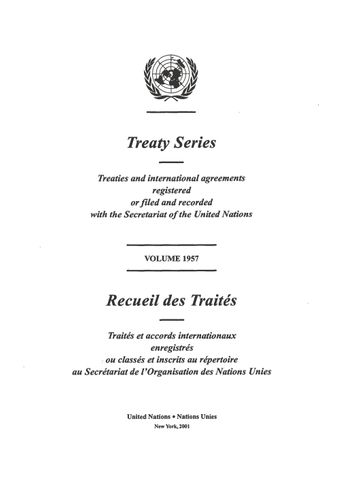 image of No. 7310. Vienna Convention on Diplomatic Relations. Done at Vienna, on 18 April 1961