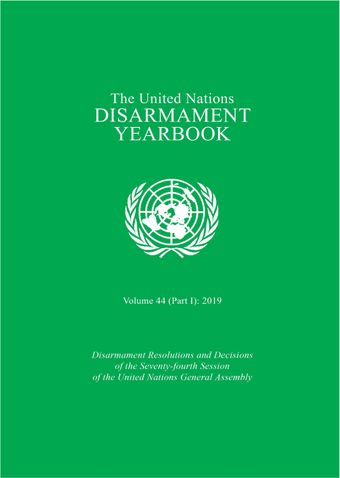 image of 74/40. Implementation of the convention on the prohibition of the development, production, stockpiling and use of chemical weapons and on their destruction