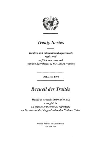 image of Treaty Series 1792