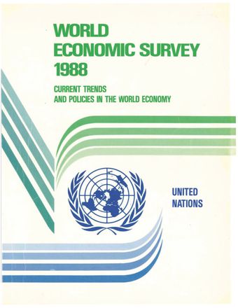 image of The world economy in the late 1980s