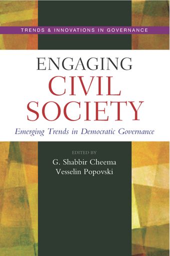 image of Civil society engagement and democratic governance: An introduction