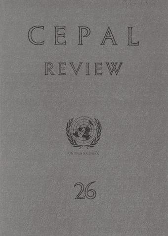 CEPAL Review No. 26, August 1985