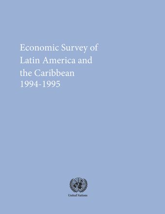image of Economic Survey of Latin America and the Caribbean 1994-1995