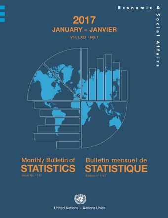 image of Monthly Bulletin of Statistics, January 2017