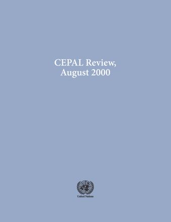 CEPAL Review No. 71, August 2000