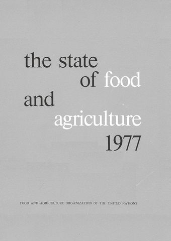 image of The state of natural resources and the human environment for food and agriculture