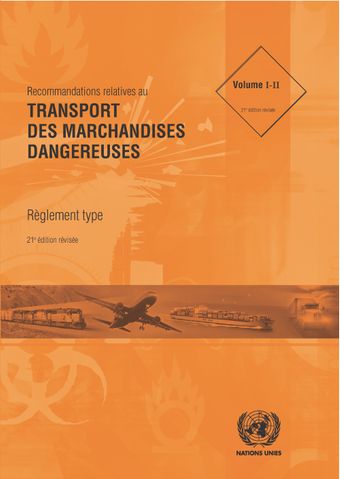 image of Recommandations relatives au transport des marchandises dangereuses