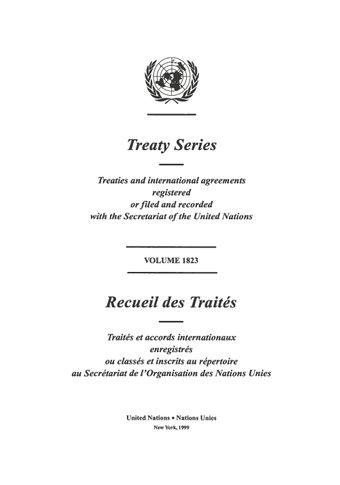 image of Treaty Series 1823