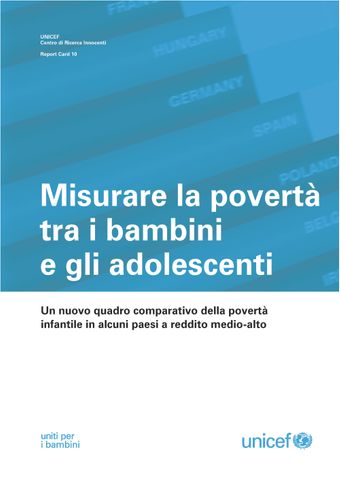 image of Misurare la Povertà tra i Bambini e gli Adolescenti