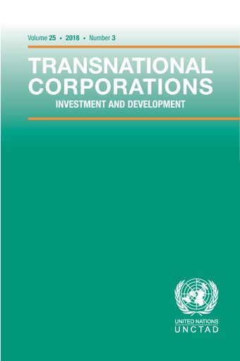 Transnational Corporations Vol. 25 No. 3