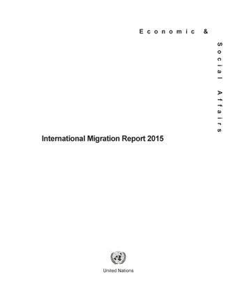image of International Migration Report 2015