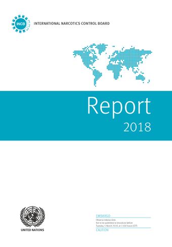 image of Report of the International Narcotics Control Board for 2018