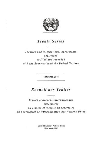 image of Treaty Series 2148