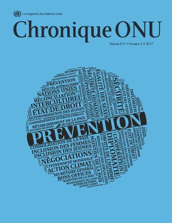 Chronique ONU Vol. LIV No.3 2017