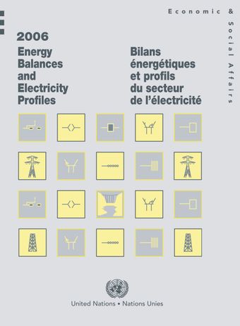 image of Bilans énergétiques et profils du secteur de l'électricité 2006