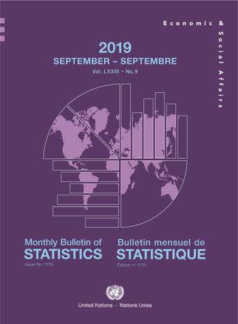 image of Monthly Bulletin of Statistics, September 2019