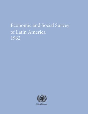 image of Economic Survey of Latin America 1962