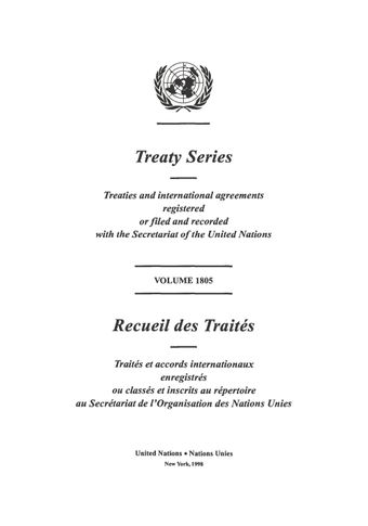 image of Treaty Series 1805