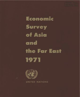 image of Economic and Social Survey of Asia and the Far East 1971