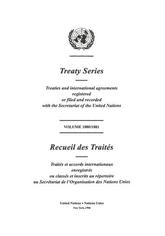 image of Treaty Series 1880/1881