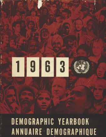 image of United Nations Demographic Yearbook 1963