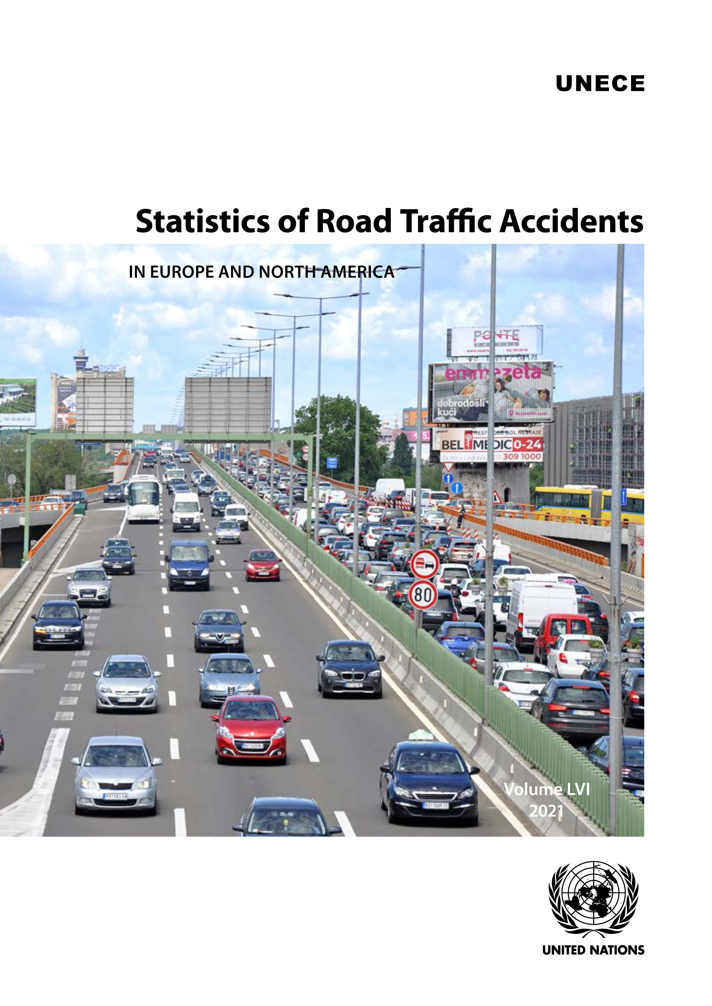 image of Statistics of Road Traffic Accidents in Europe and North America 2021