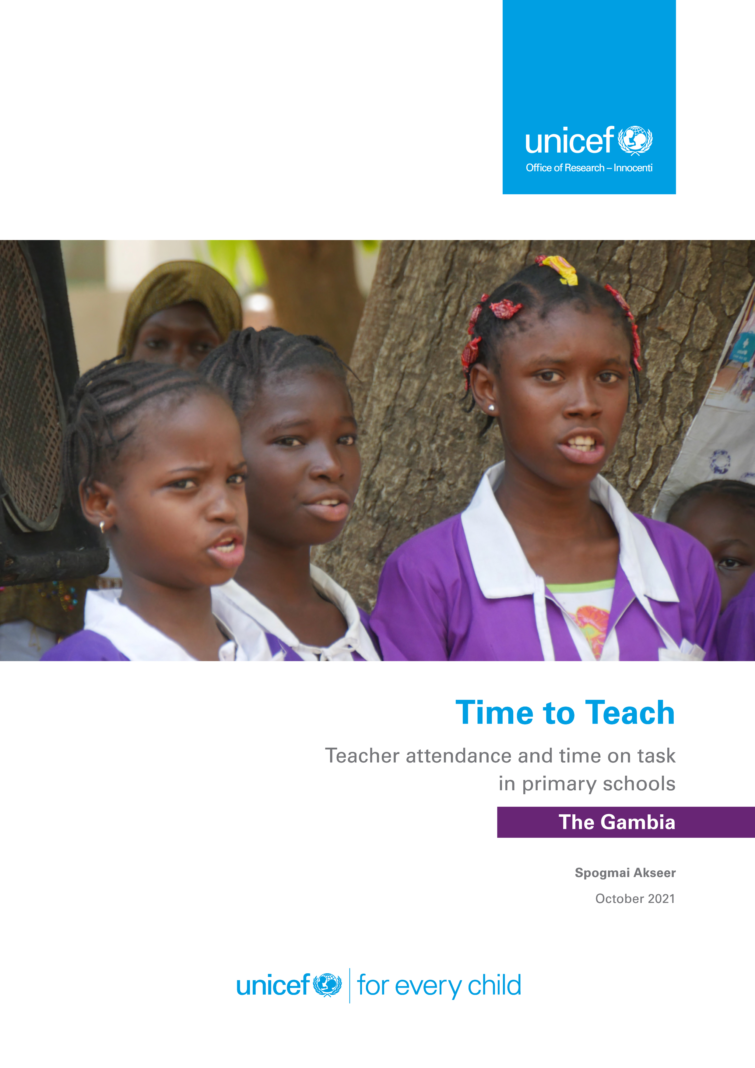 image of Time to Teach: Teacher Attendance and Time on Task in Primary Schools in The Gambia