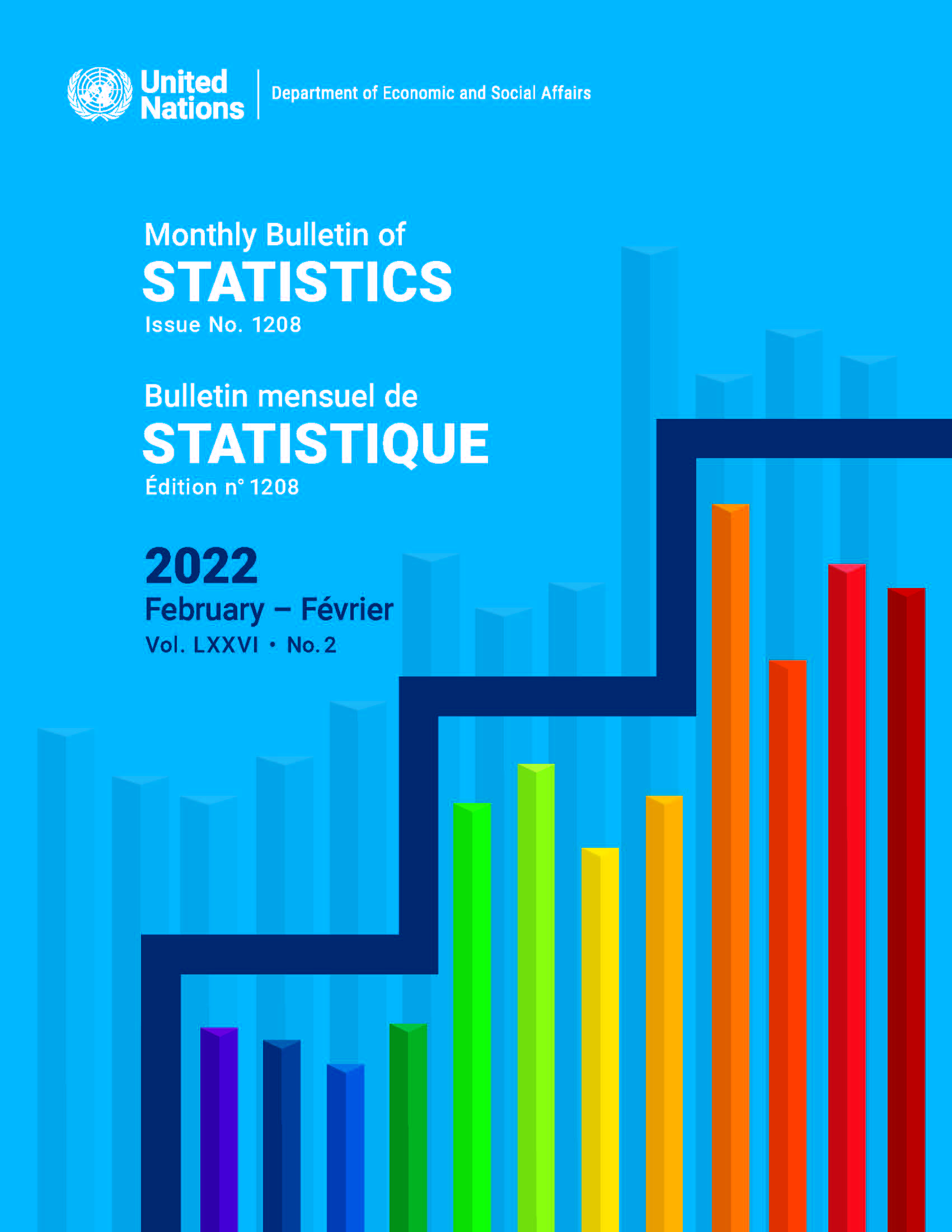 image of Monthly Bulletin of Statistics, February 2022
