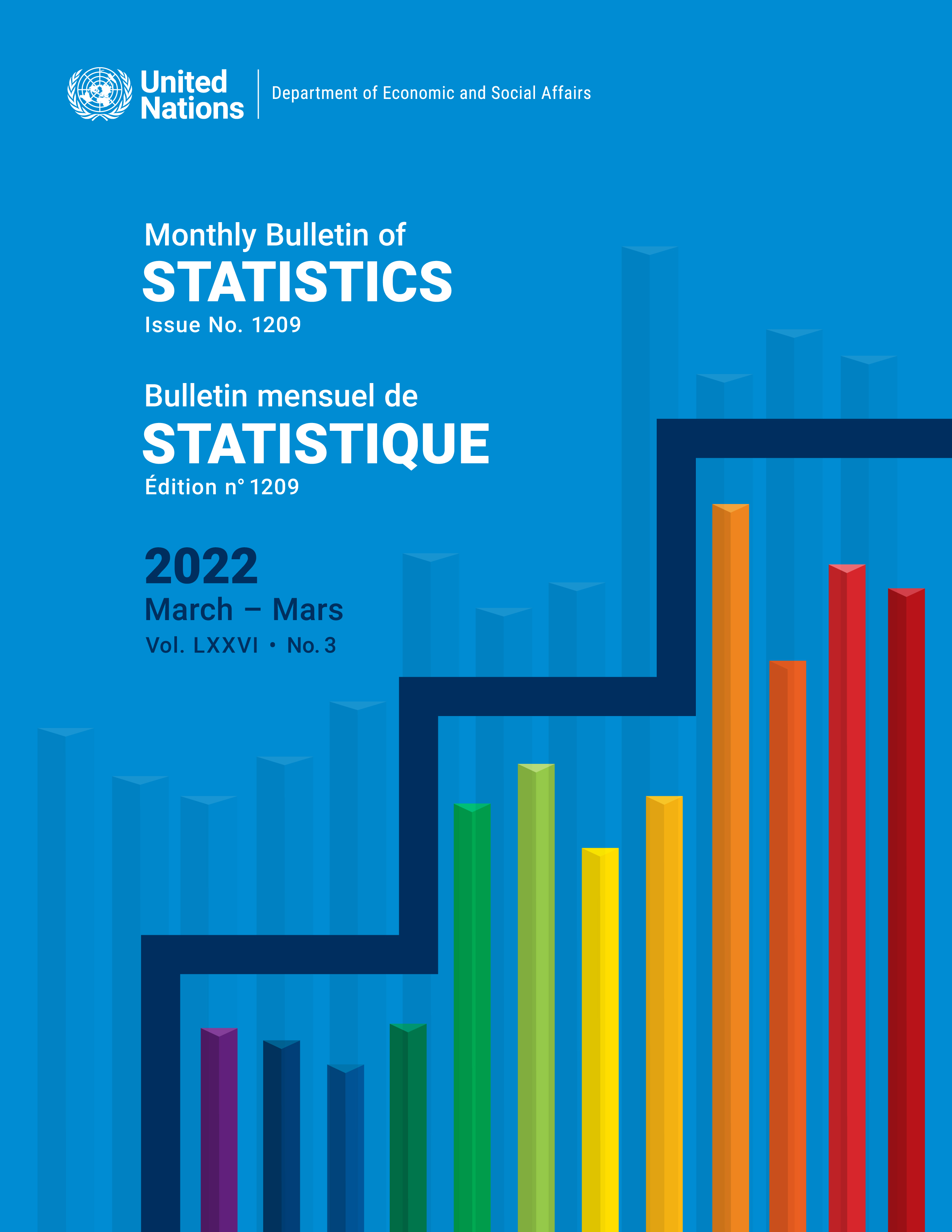 image of Bulletin mensuel de statistiques, mars 2022