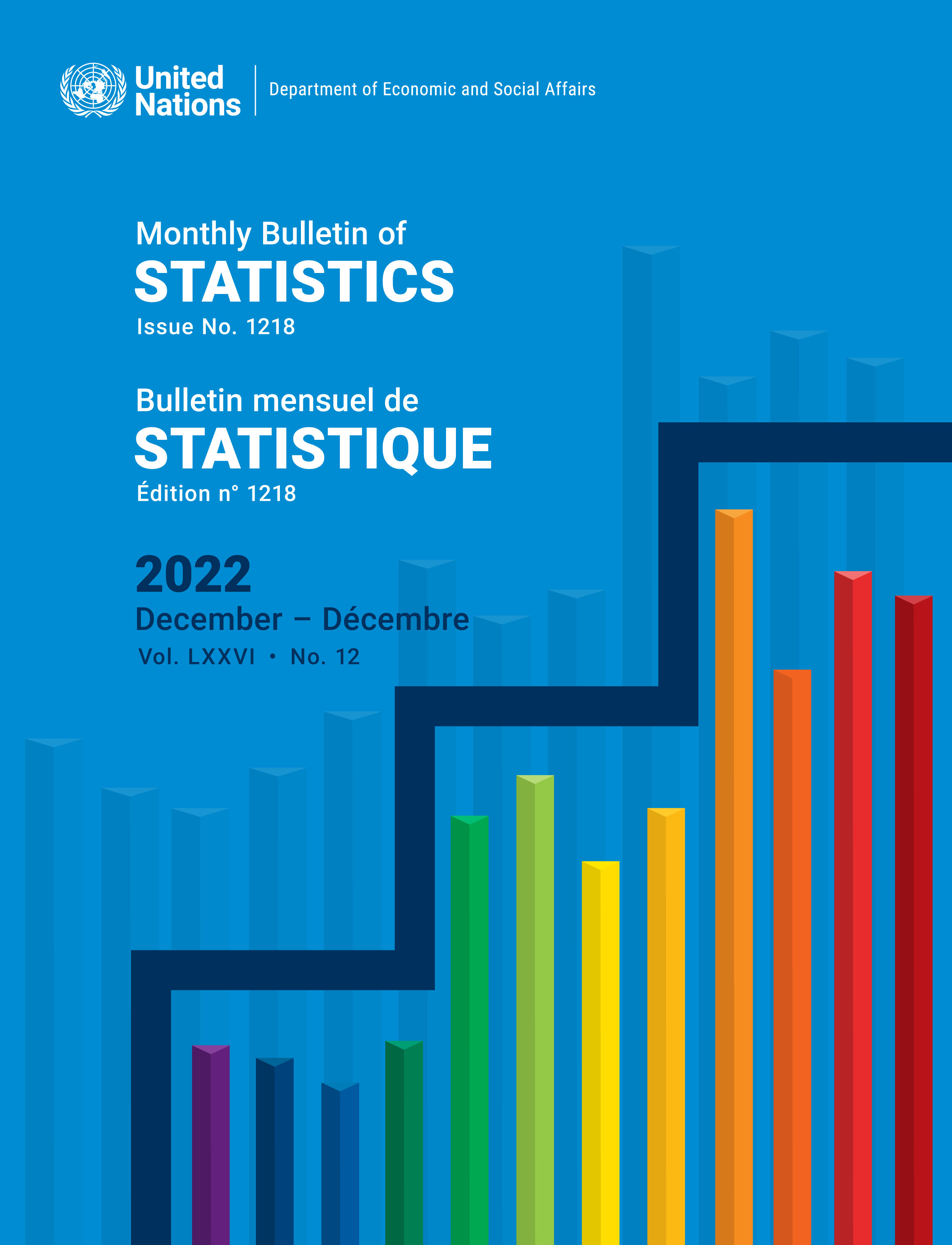 image of Bulletin mensuel de statistiques, décembre 2022