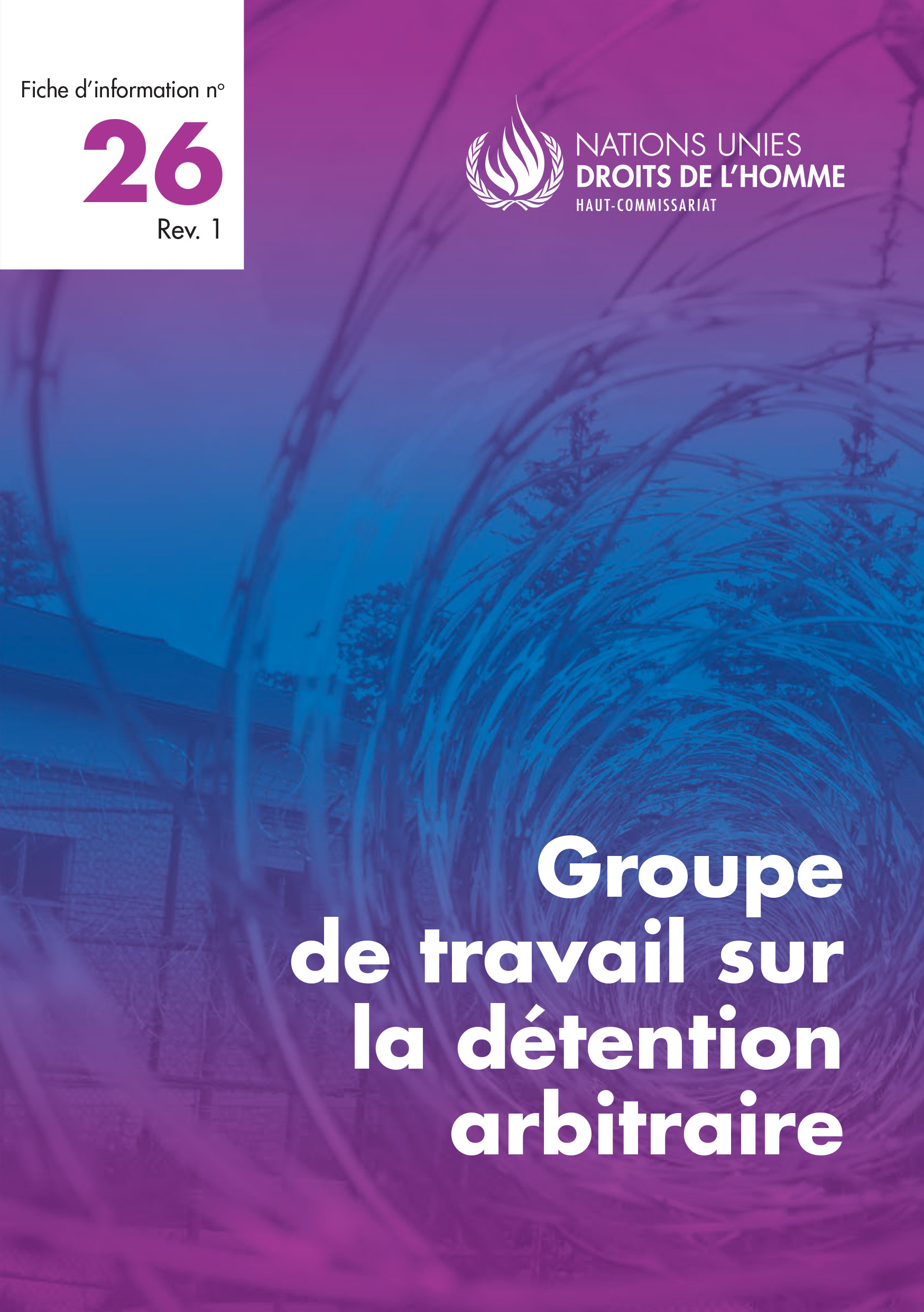 image of Droits de l’homme Fiche d’information No. 26, Rév. 1