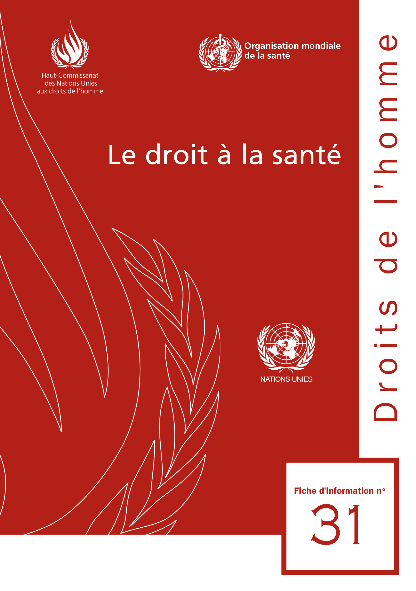 image of Droits de l’homme Fiche d’information No. 31